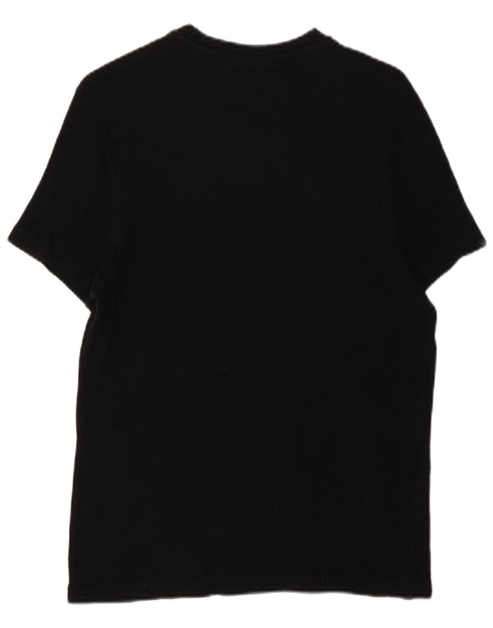 Zara T-Shirt Femme Top UK 10 Petit Noir