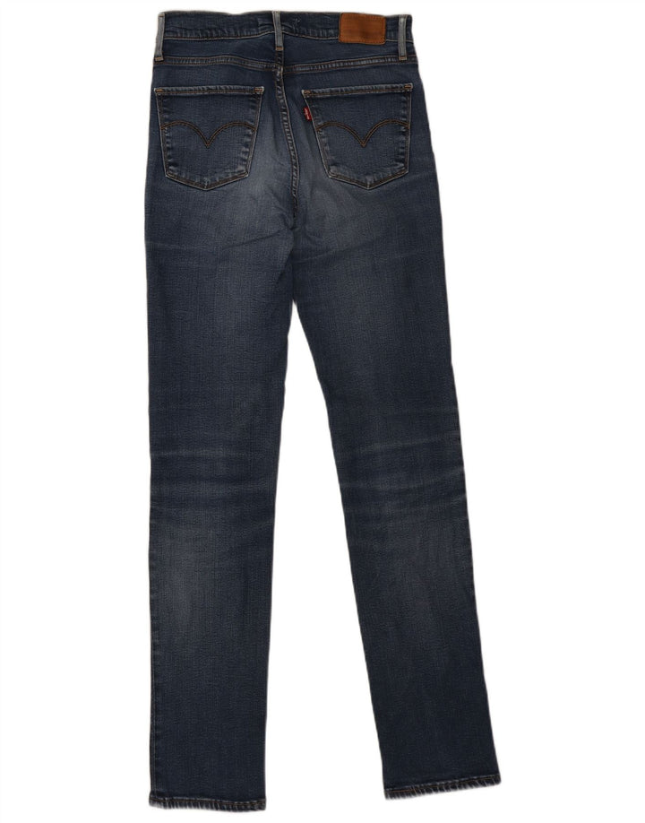Levi's Jean Droit Taille Haute 724 Femme W26 L32 Lyocell Bleu