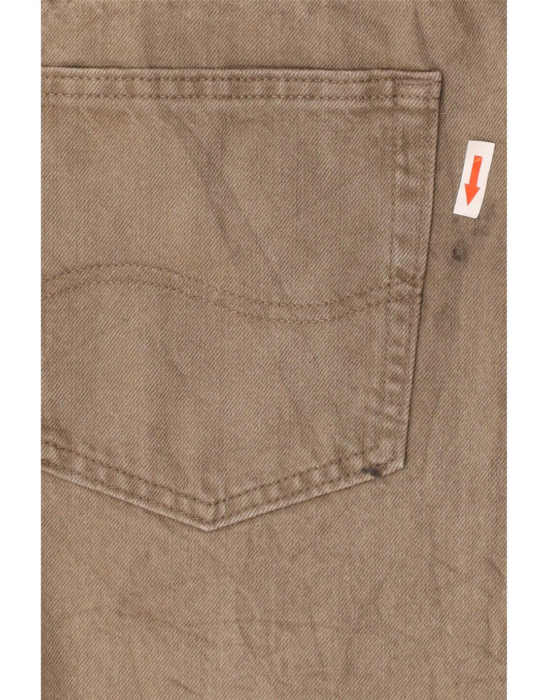 Lee Jean droit coupe droite W36 L29 homme kaki coton