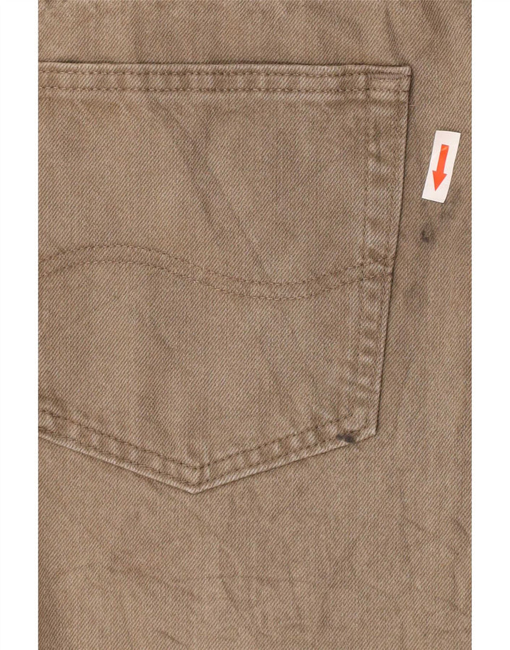 Lee Jean droit coupe droite W36 L29 homme kaki coton