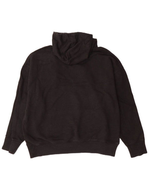 TOMMY HILFIGER Pull à capuche pour homme Large Noir Coton