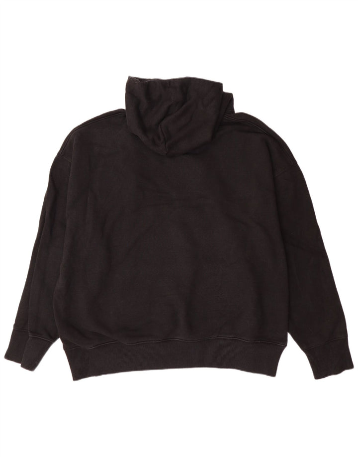 TOMMY HILFIGER Pull à capuche pour homme Large Noir Coton