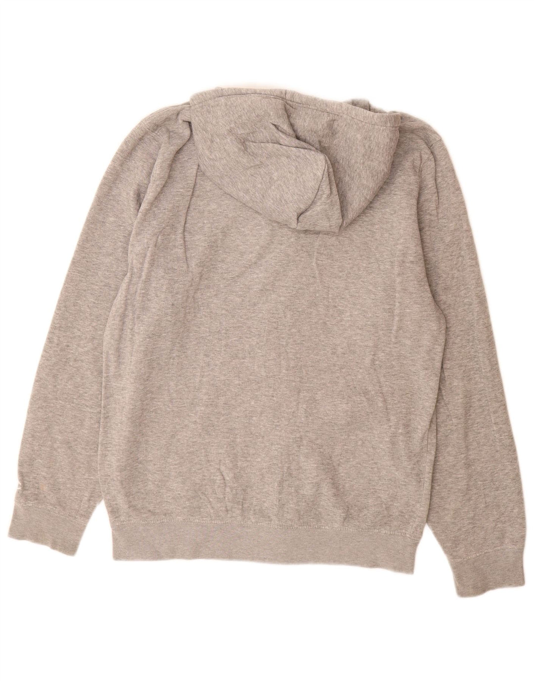 Champion Pull à capuche zippé graphique pour homme, grand gris moucheté