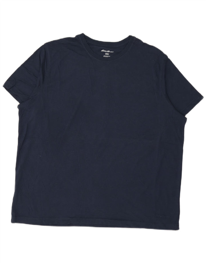 Eddie Bauer T-Shirt Homme Top 2XL Bleu Marine Coton