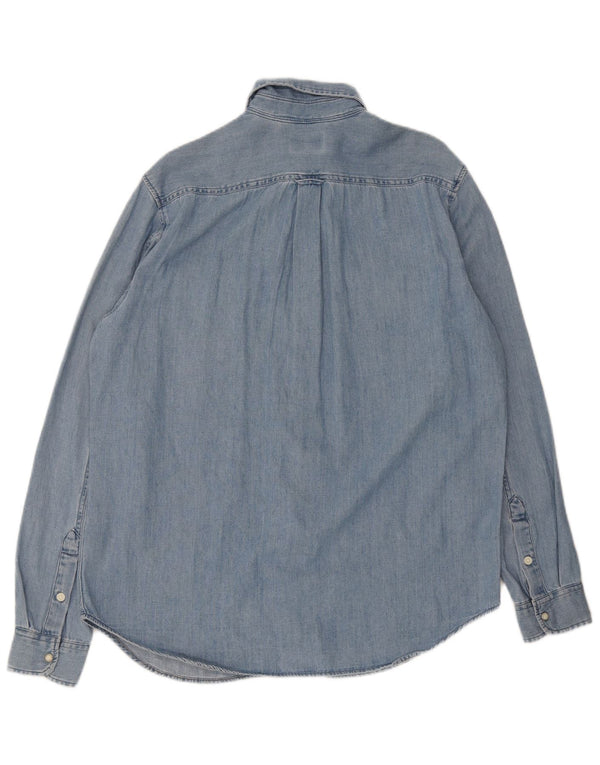Timberland Chemise en Jean Regular Fit Homme Bleu Coton