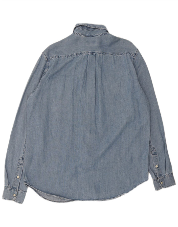 Timberland Chemise en Jean Regular Fit Homme Bleu Coton