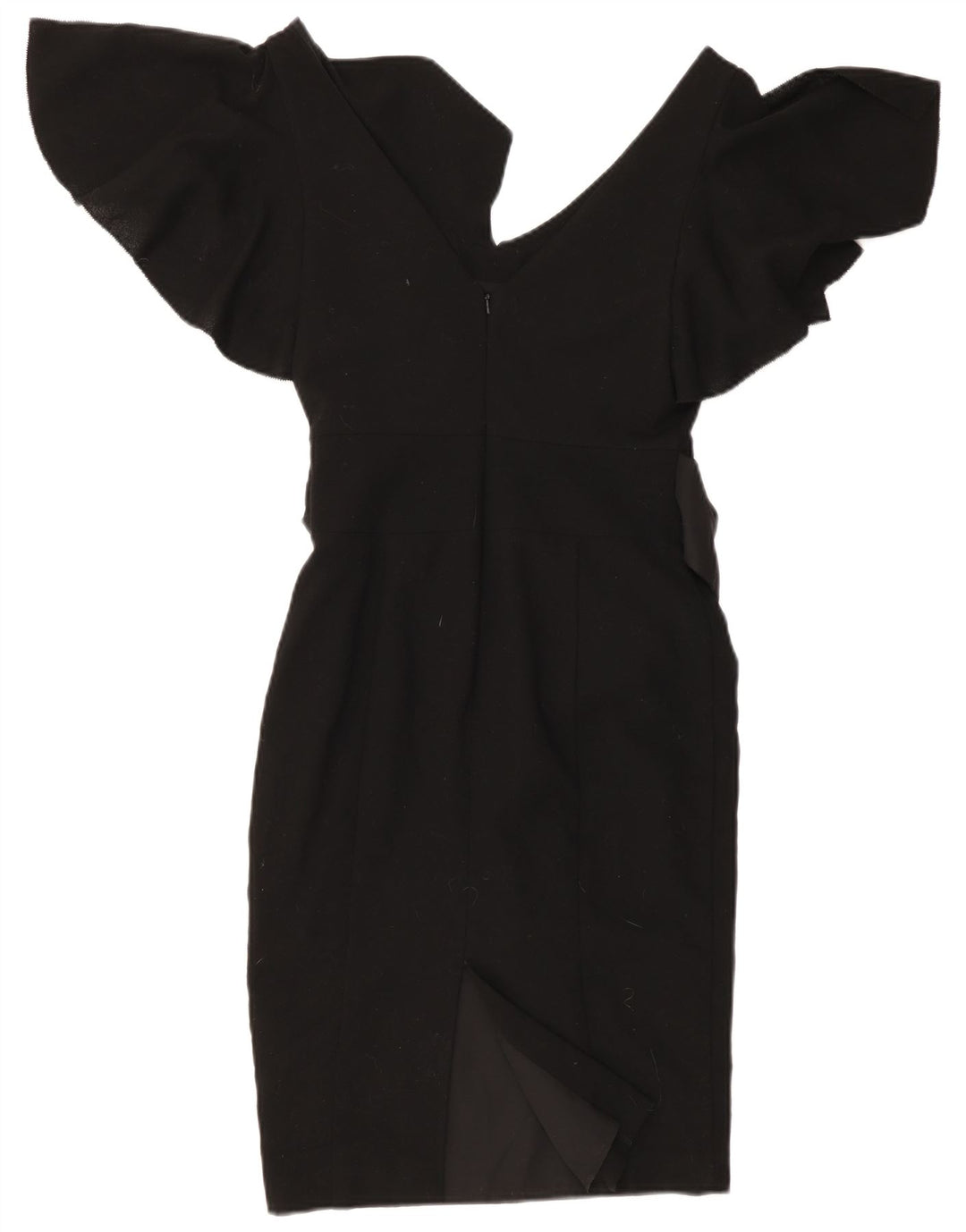 Ted Baker Robe moulante pour femme Taille 1 XS Laine noire
