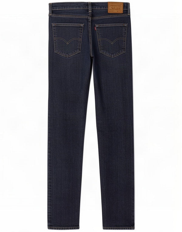 Levi's Mens 512 Slim Tapered Jeans W32 L34 Bleu Marine Coton
