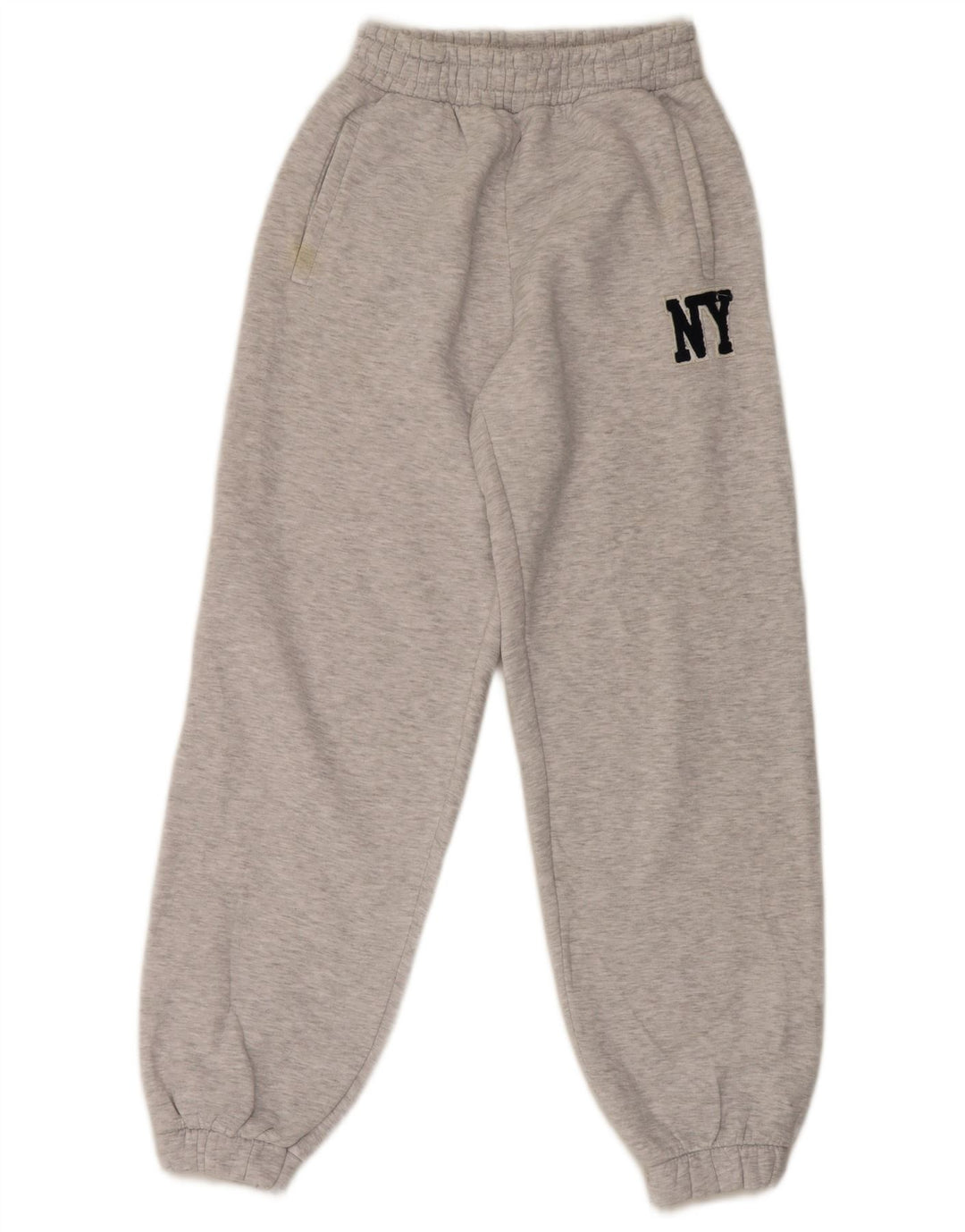 Zara Pantalon De Survêtement Homme Pantalon De Jogging Petit Gris Polyester