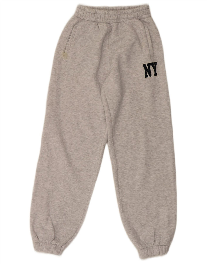 Zara Pantalon De Survêtement Homme Pantalon De Jogging Petit Gris Polyester