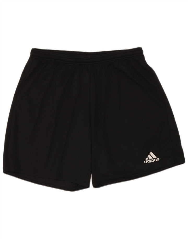 Adidas Short de sport Aeroready pour hommes, grand, noir, polyester