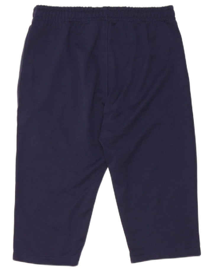 Kappa Pantalon de Survêtement Capri Garçon 13-14 ans Bleu Marine Polyester