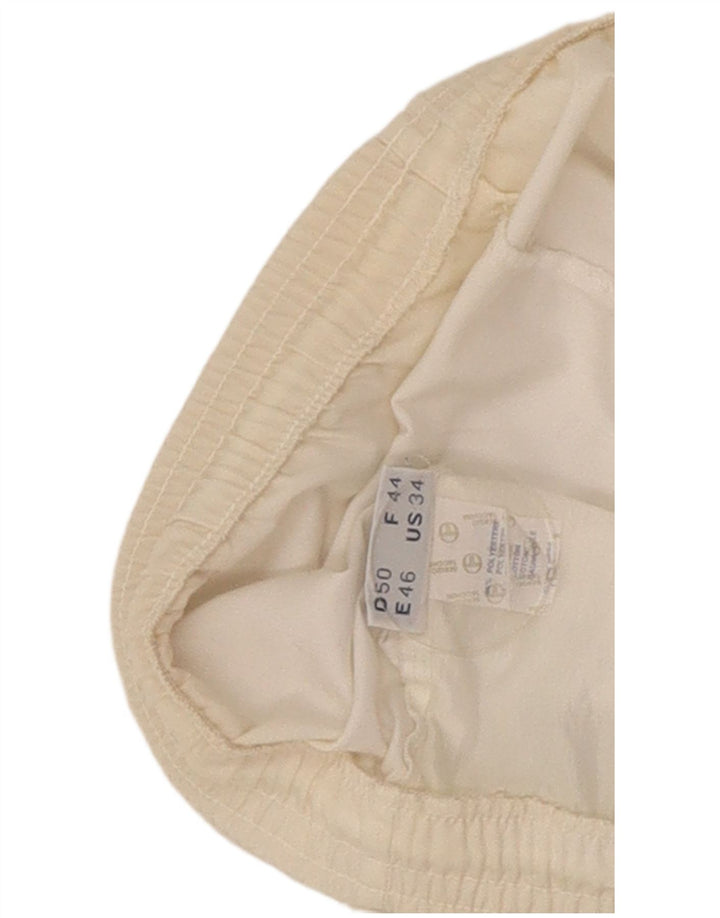 Sergio Tacchini Short de sport graphique pour hommes EU 50 Polyester blanc moyen