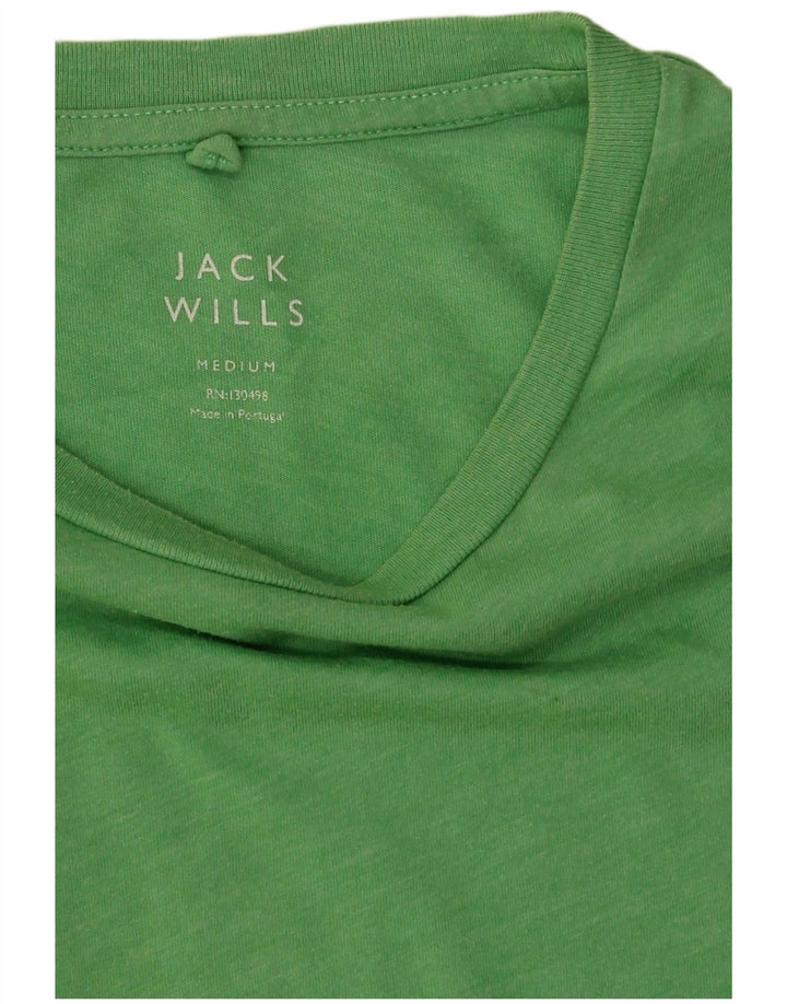 Jack Wills T-Shirt Homme Vert Moyen Coton