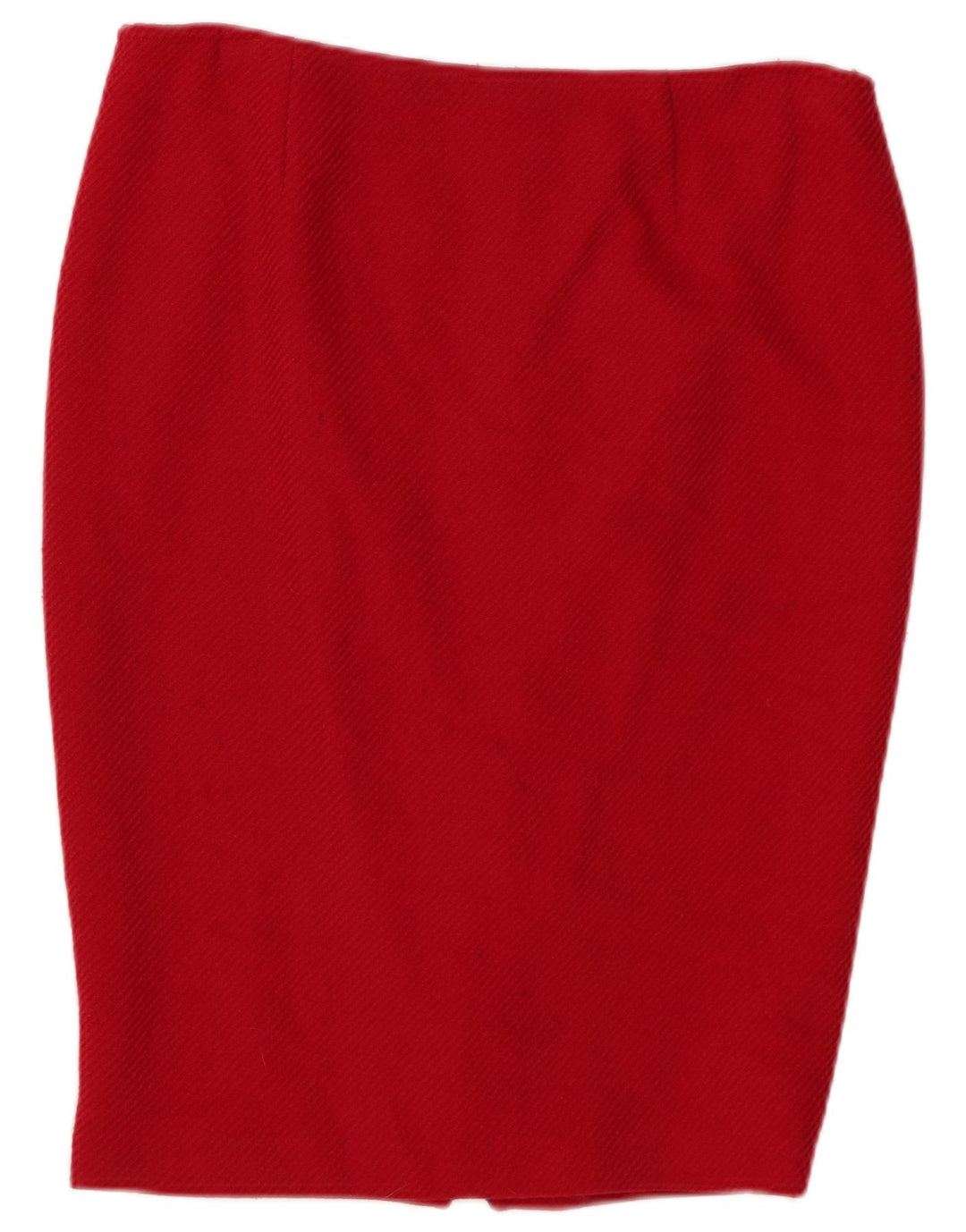 LUISA SPAGNOLI Jupe Crayon Femme IT 46 Large W32 Laine Rouge