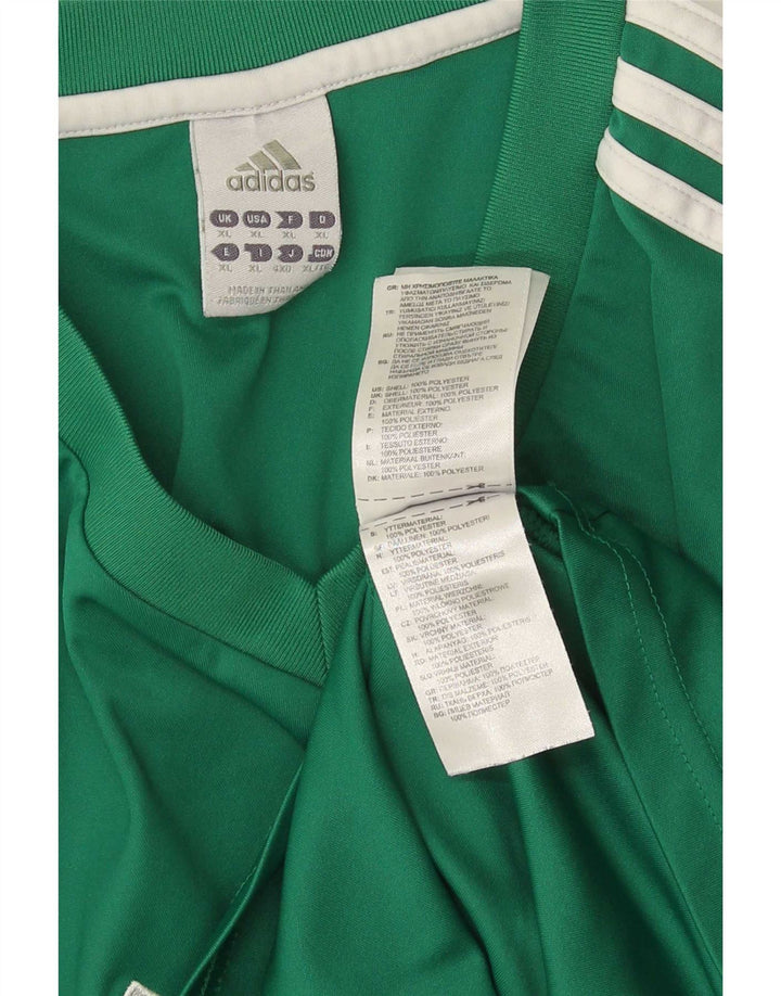 Adidas T-Shirt Homme Top XL Vert Polyester
