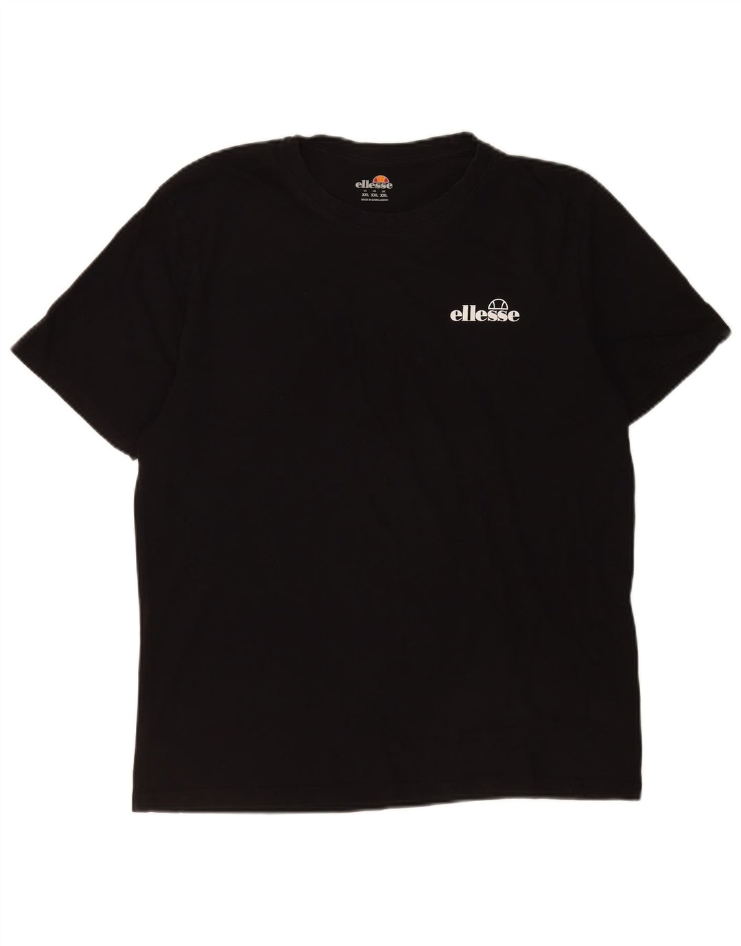 Ellesse T-Shirt Homme Top 2XL Noir Coton