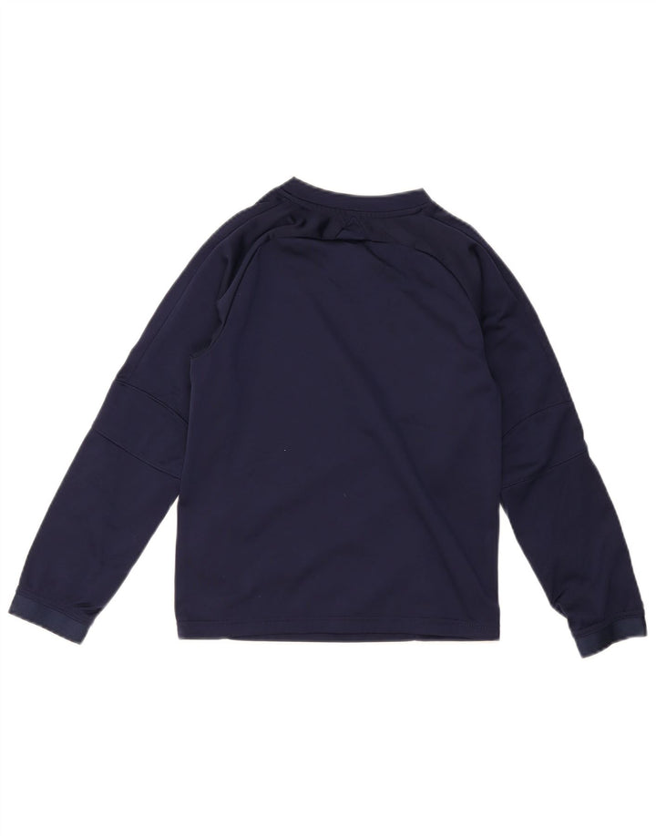 Puma Haut à Manches Longues Garçon 9-10 ans Bleu Marine Polyester