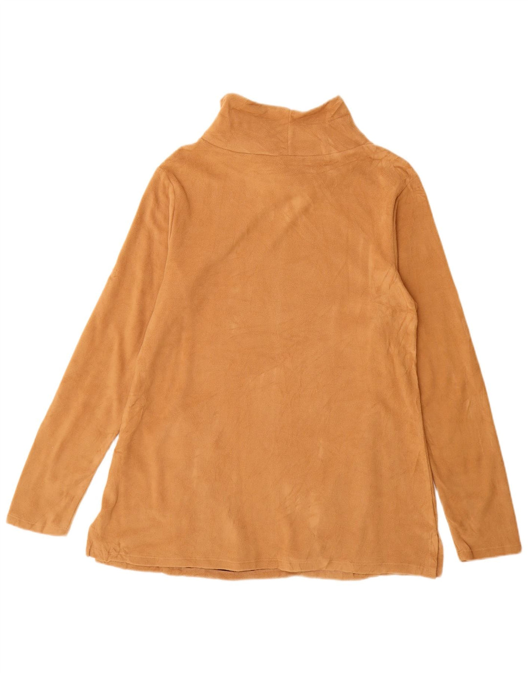 Eddie Bauer Pull polaire long pour femme UK 14 Marron moyen Polyester