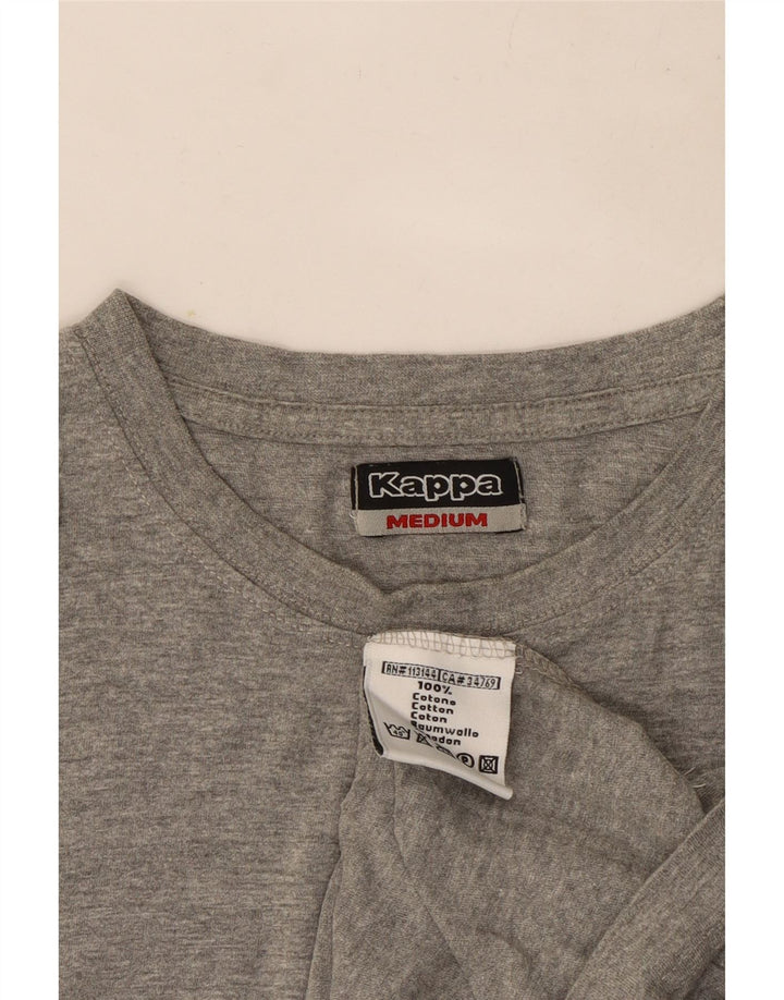 Kappa Débardeur Homme Gris Moyen Moucheté Coton