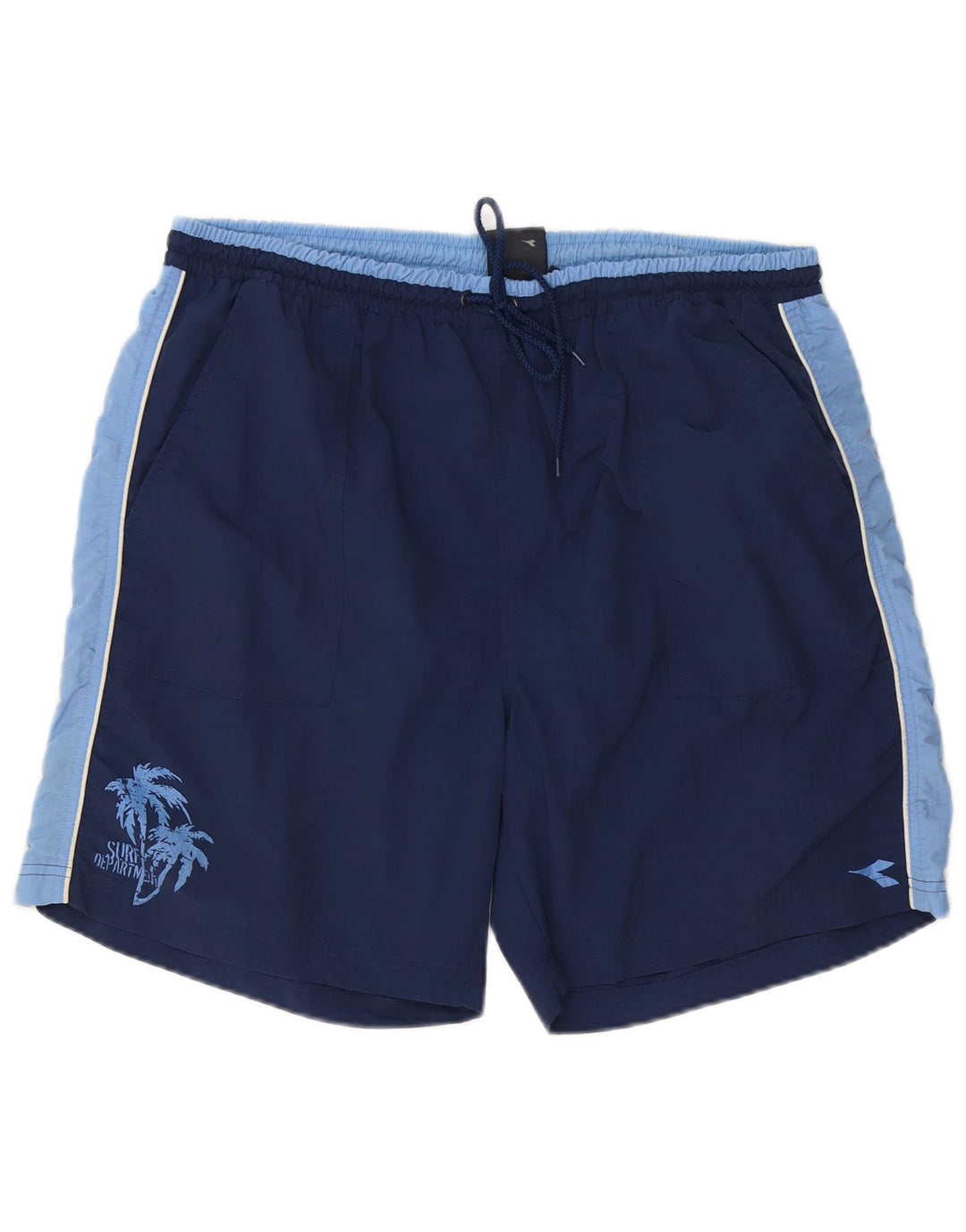 DIADORA Short de Bain Homme 2XL Bleu Marine Colorblock Polyester