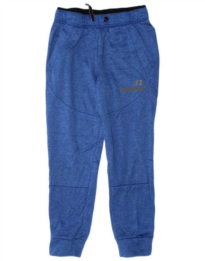 Russell Athletic Pantalon de survêtement pour garçon 7-8 ans Bleu moyen