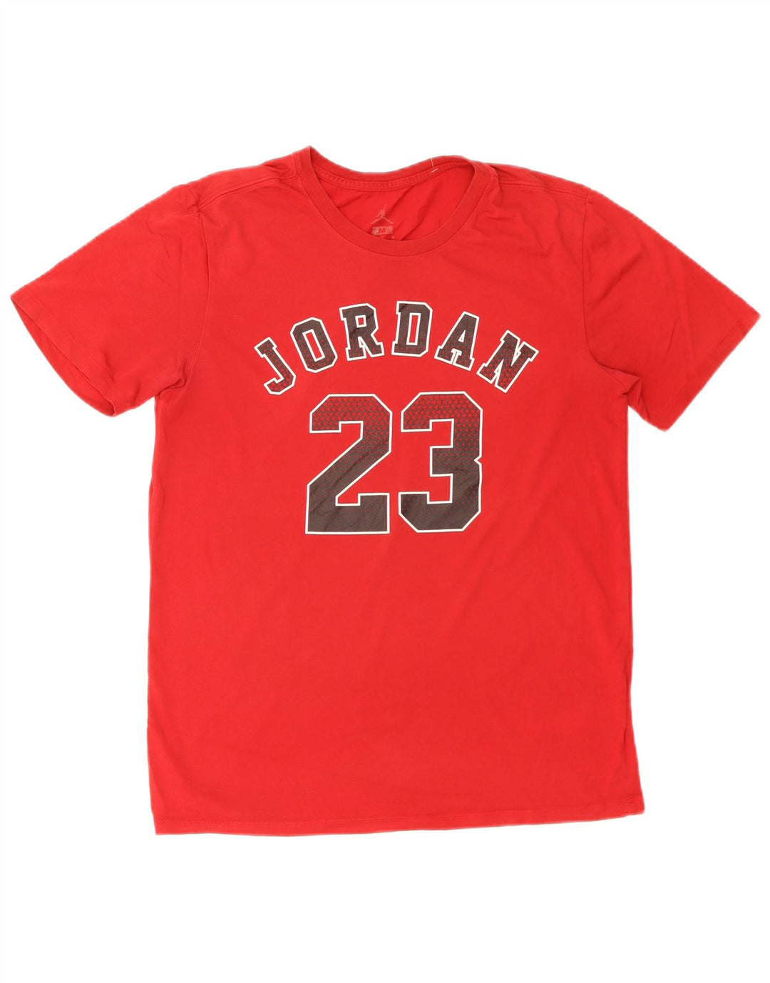 JORDAN T-shirt graphique Dri Fit pour homme en coton rouge moyen