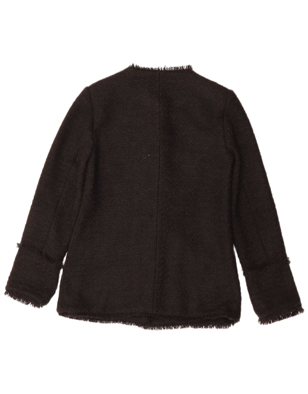 MONSOON Veste blazer à 5 boutons pour femme UK 10 Petit Noir Polyester