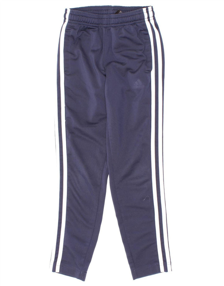 Pantalon de survêtement Adidas Garçon Aeroready 7-8 ans Bleu Marine Polyester