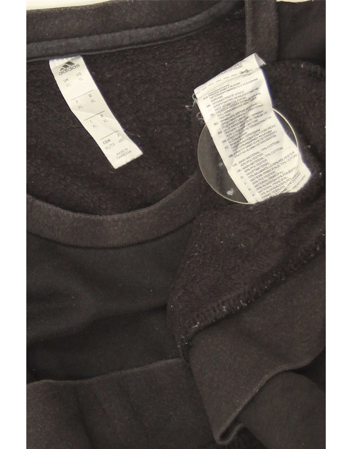 Adidas Homme Sweat Jumper XL Noir Coton