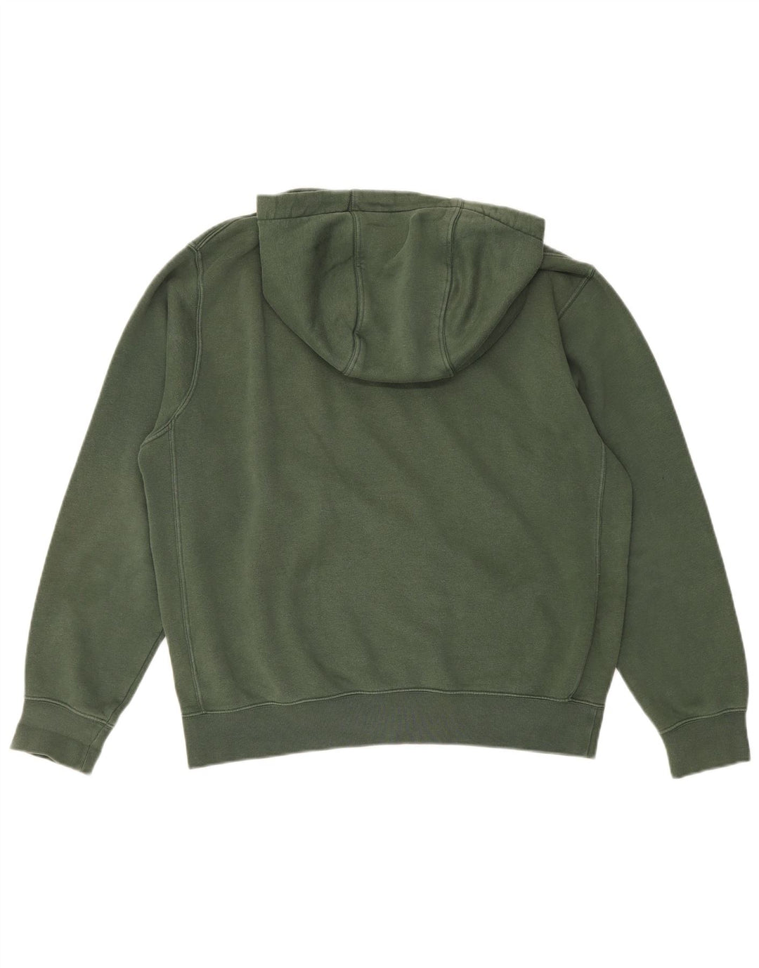 Nike Pull à capuche graphique en coton vert moyen pour homme