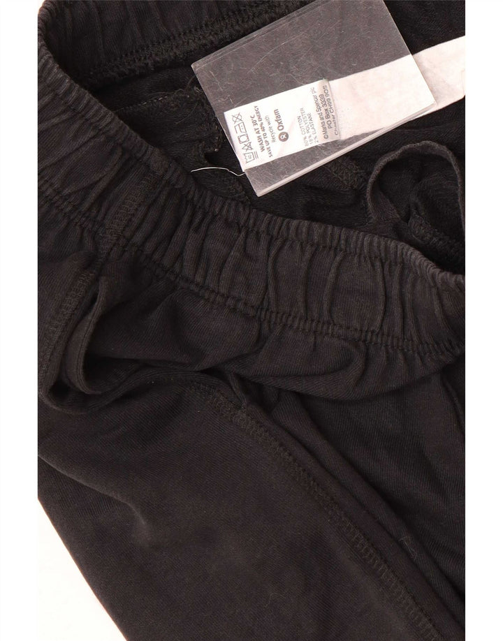 Marks & Spencer Pantalon de survêtement pour homme Large Noir Coton