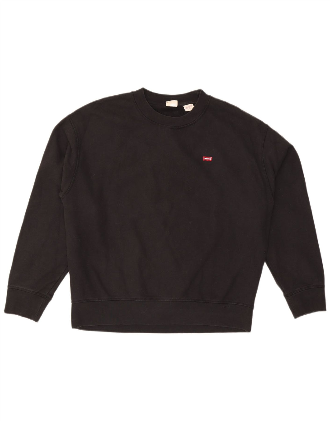 Levi's Sweatshirt Jumper Large Noir Coton Homme