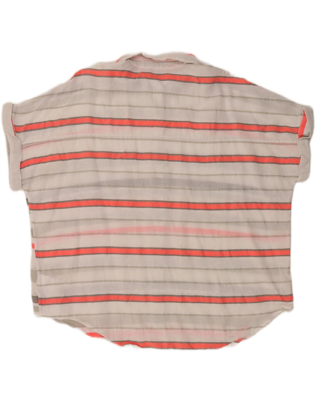 Joules Chemise à manches courtes pour femme UK 44 Large rayé multicolore