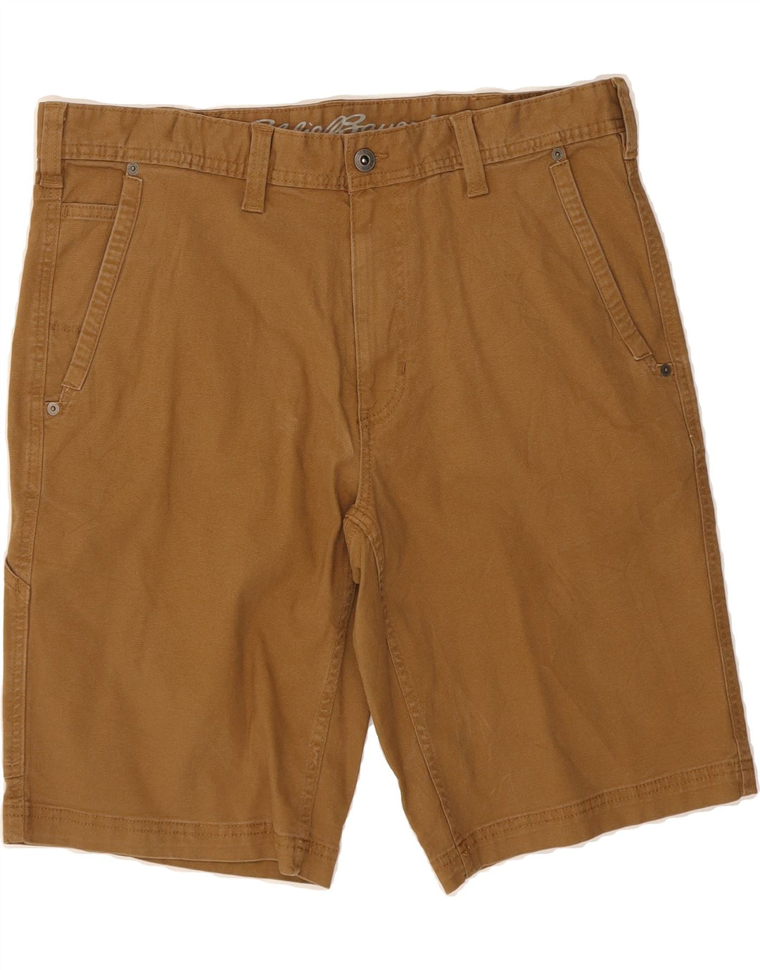 EDDIE BAUER Mens Chino Shorts W36 Large Brown Cotton Vintage Eddie Bauer and Second-Hand Eddie Bauer from Messina Hembry 