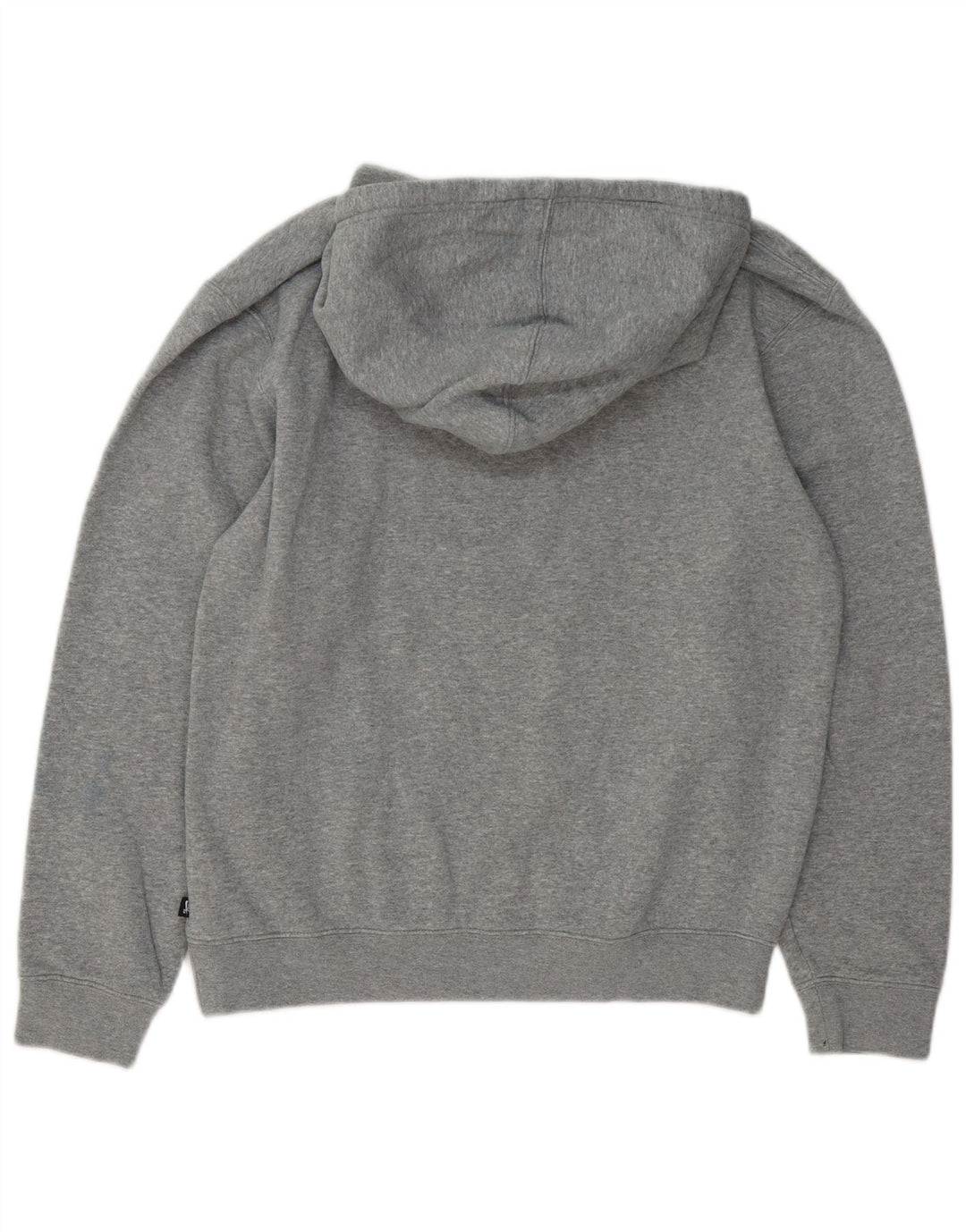 NIKE Pull à capuche graphique pour homme Petit coton gris