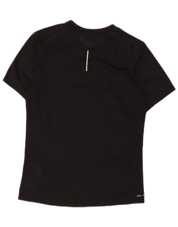 Nike Hommes T-Shirt Haut Petit Noir Polyester Sports