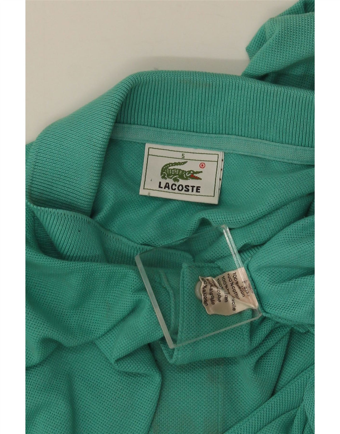 Lacoste Polo Homme Taille 5 Grand Coton Vert