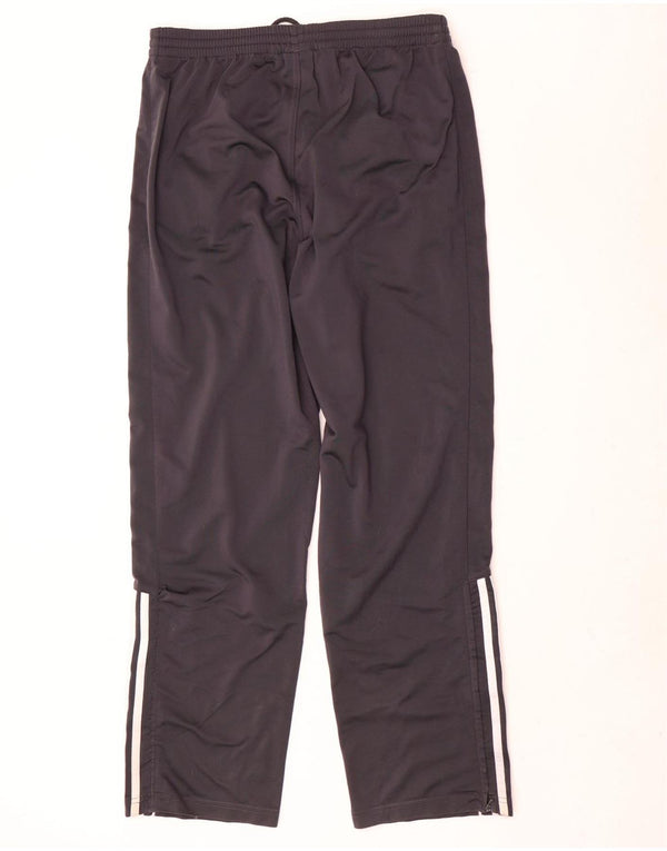 Adidas Pantalon de survêtement pour homme UK 40/42 Medium Noir Polyester