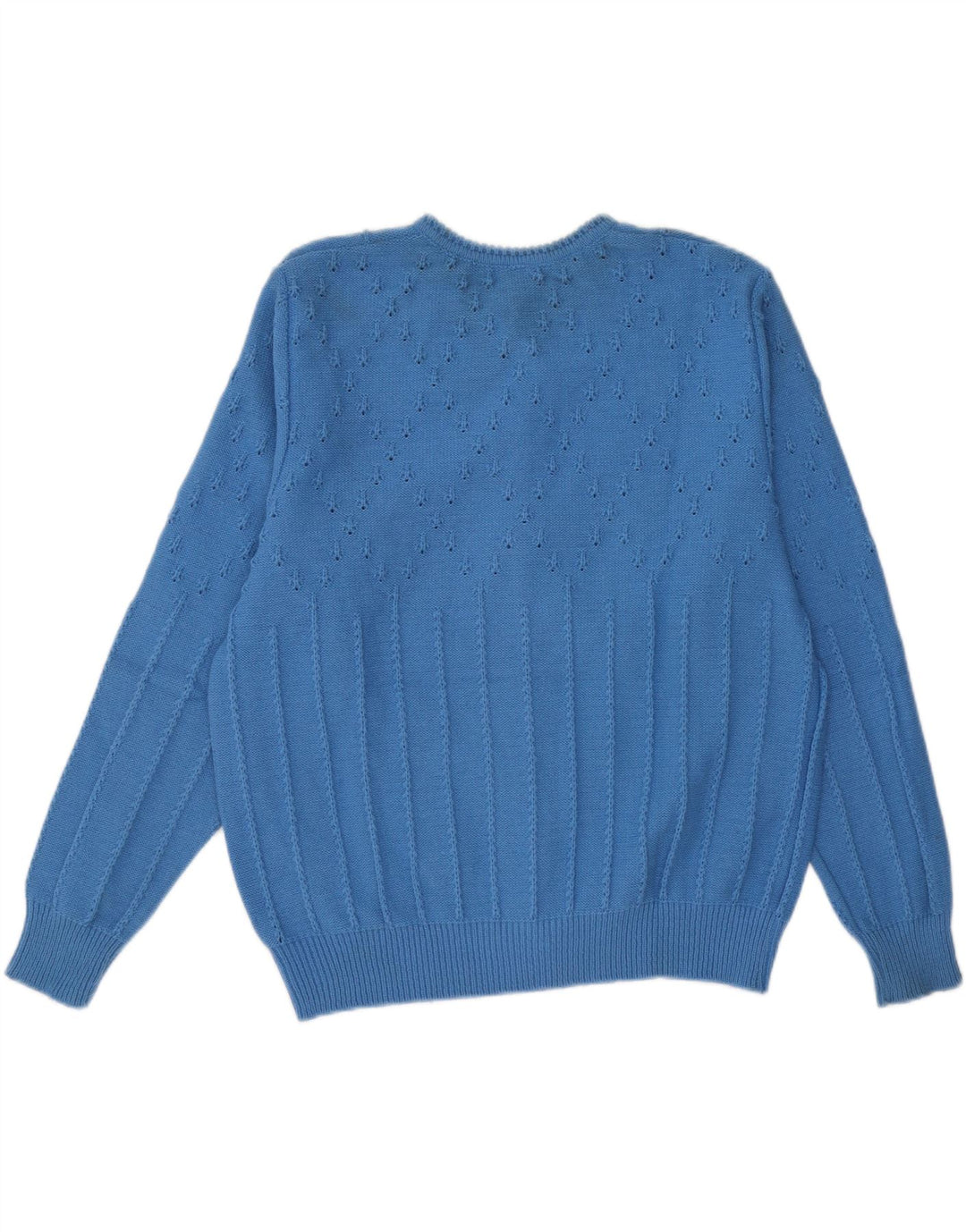 VINTAGE Womens Oversized Cardigan Sweater IT 50 XL Blue Acrylic Vintage Vintage and Second-Hand Vintage from Messina Hembry 