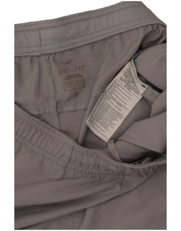 Short de sport Nike Dri Fit Homme Gris Moyen Polyester