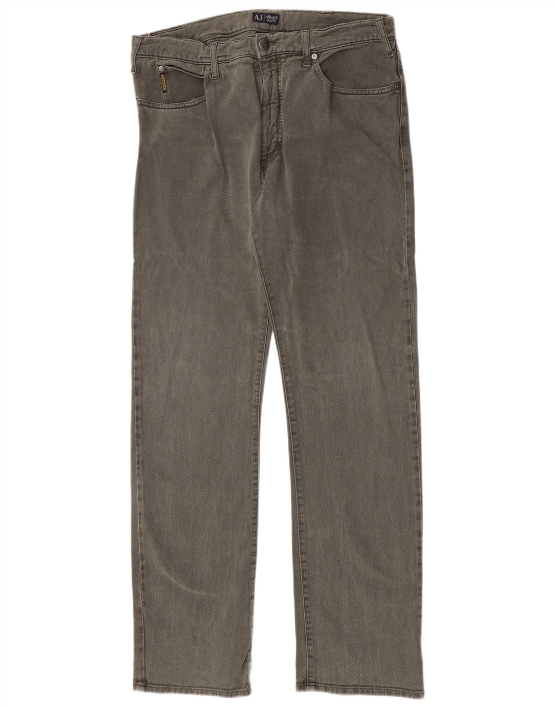 Armani Jean droit homme W36 L34 vert coton