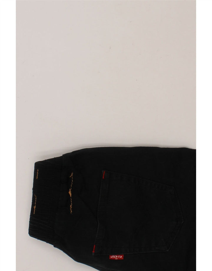 LEVI'S Boys Chino Shorts 7-8 Years Medium W23  Black Cotton Vintage Levi's and Second-Hand Levi's from Messina Hembry 