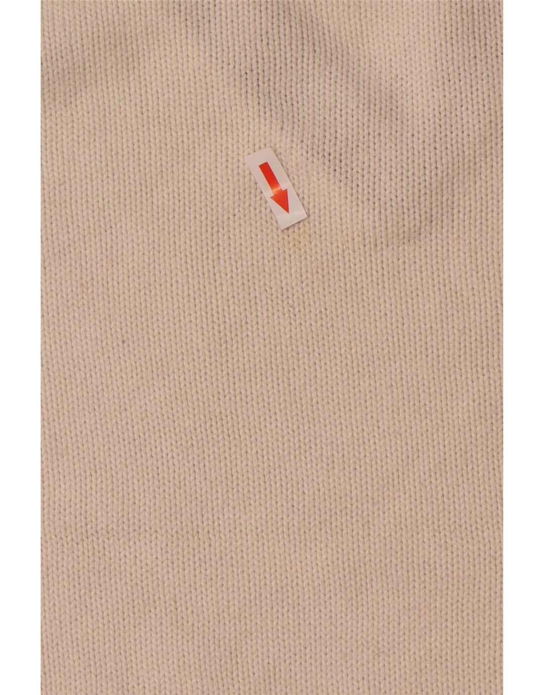 Tommy Hilfiger Pull Col V Homme Blanc Cassé Moyen Coton