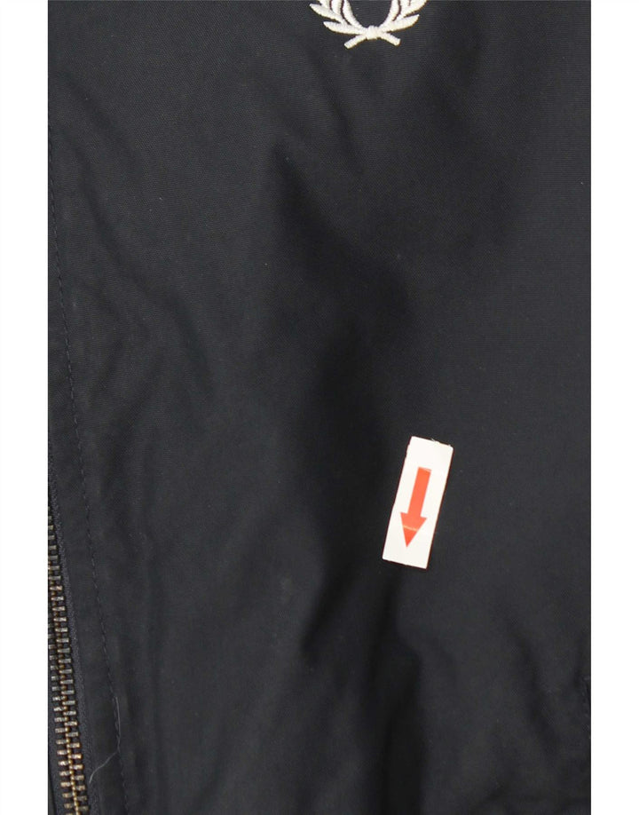 Fred Perry Bomber Jacket Garçon 11-12 ans Gris Nylon