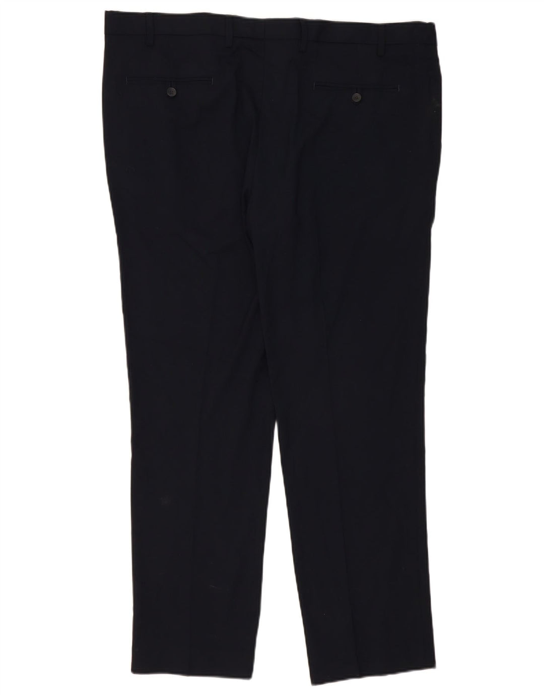 Marks & Spencer Pantalon Chino Slim Homme W42 L31 Bleu Marine Polyester