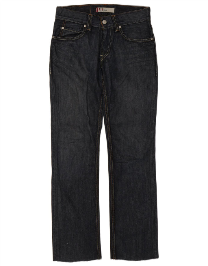 Levi's Jean Slim 511 Femme W30 L30 Bleu Marine Coton