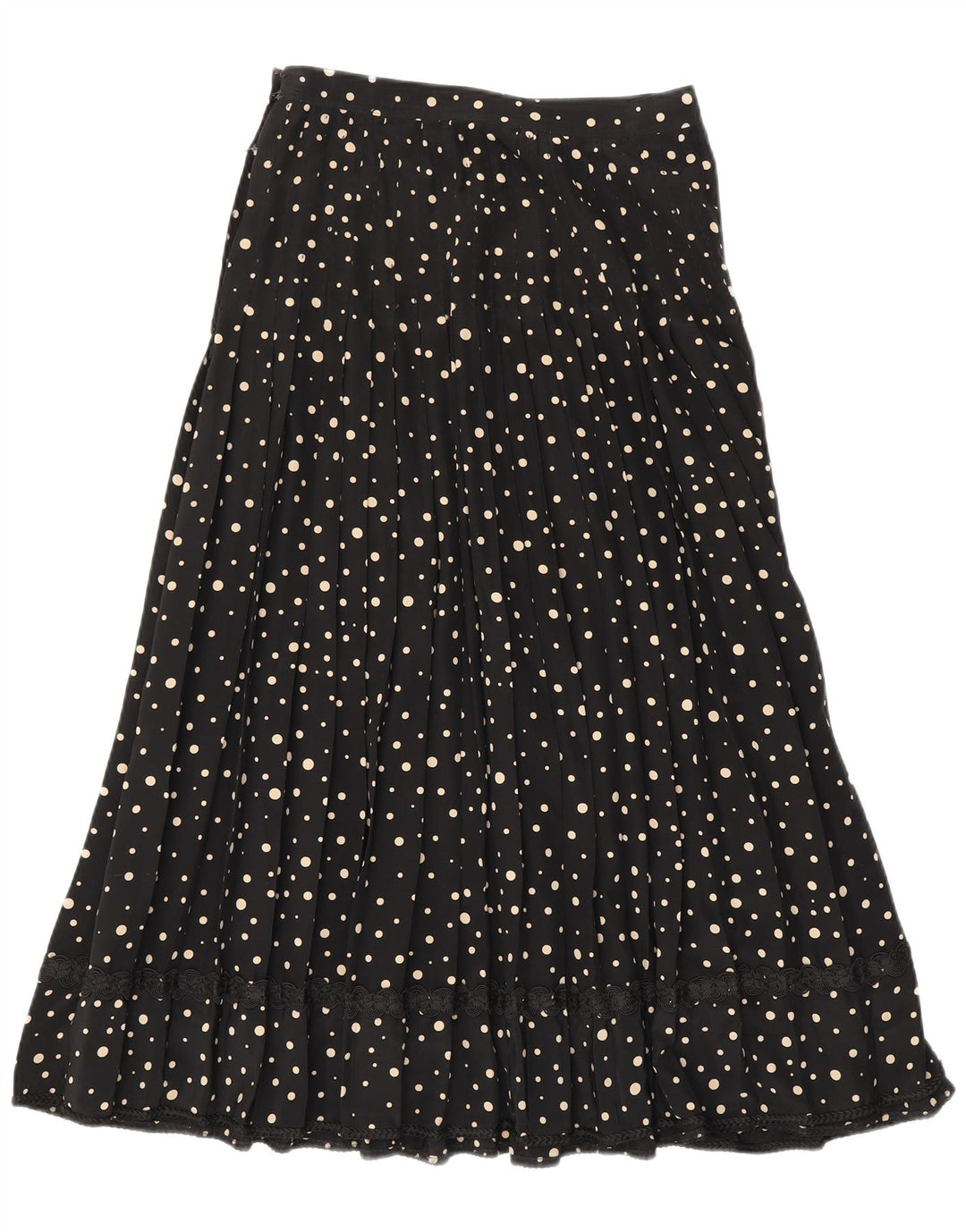 vintage Femme A-Line Jupe W28 Moyen Noir Repéré