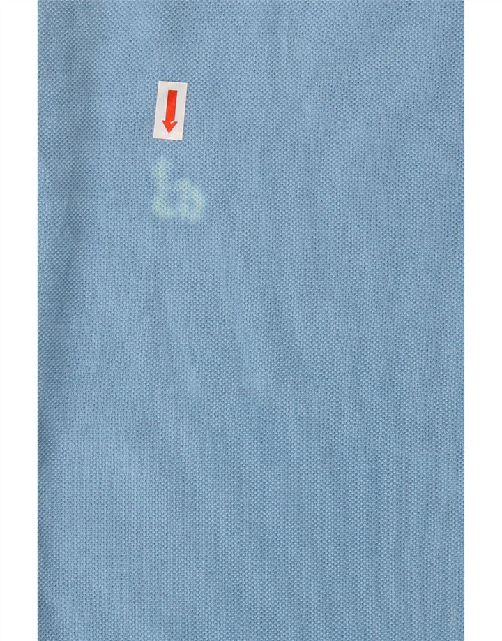 LACOSTE Polo Homme Taille 6 XL Bleu Coton