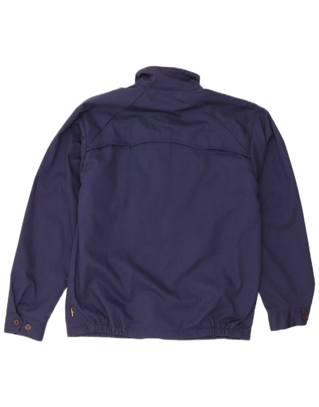 Merc Mens Bomber Jacket UK 38 Medium Bleu Marine Polyester